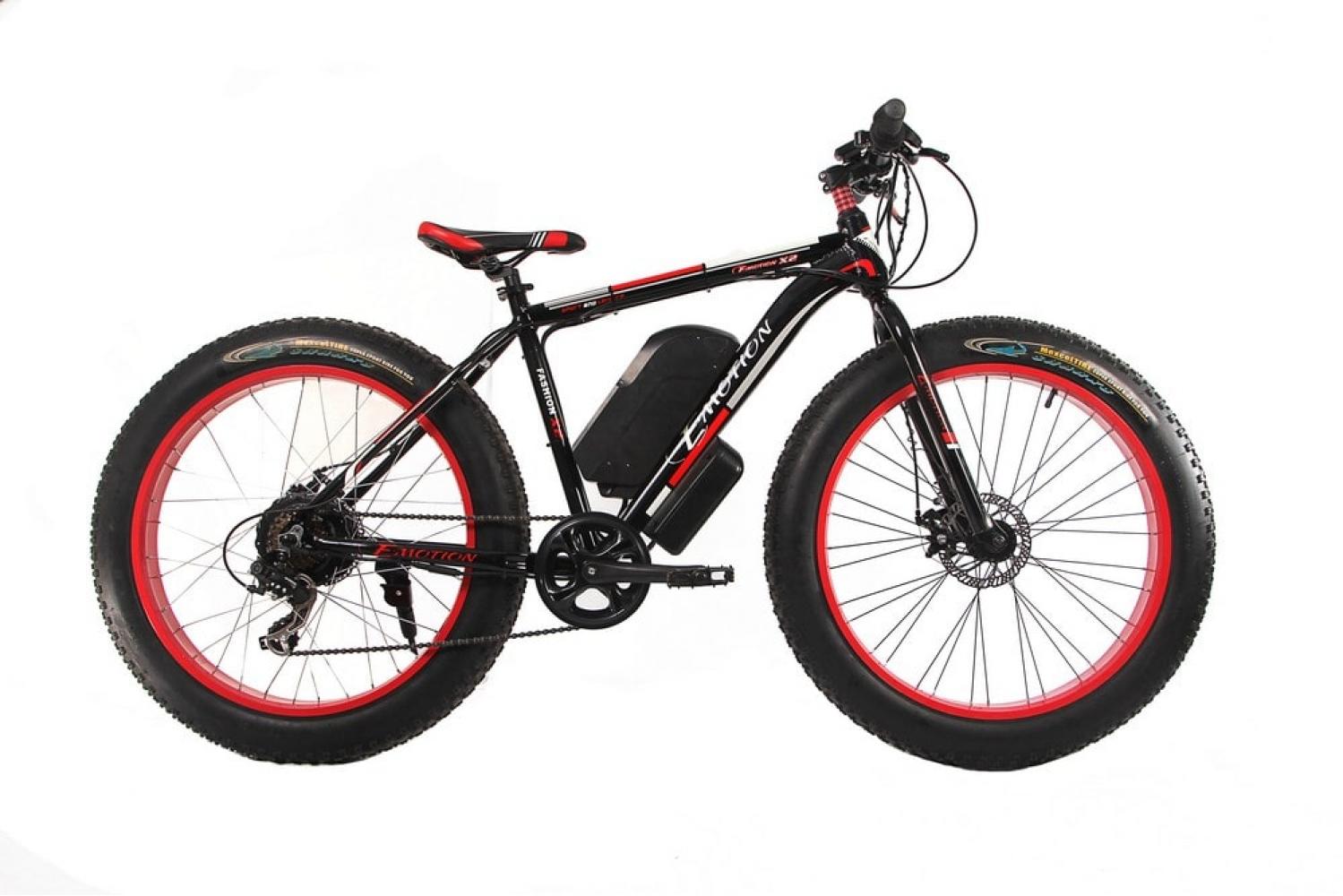 

Электровелосипед E-motion Fatbike 48V 1000 Вт 26" черно-красный(EFB-BLACK-RED)