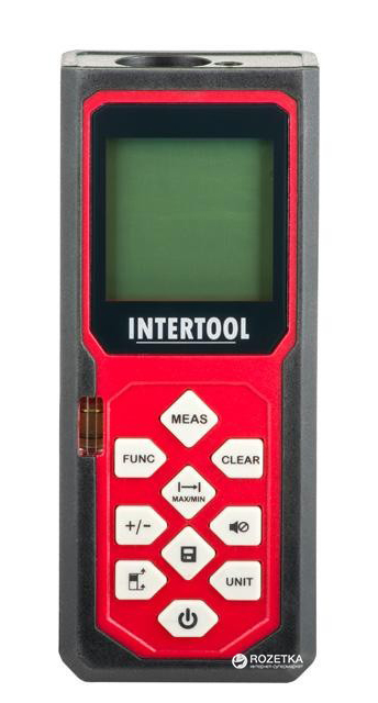 

Лазерний далекомір Intertool 80 м (MT-3056)