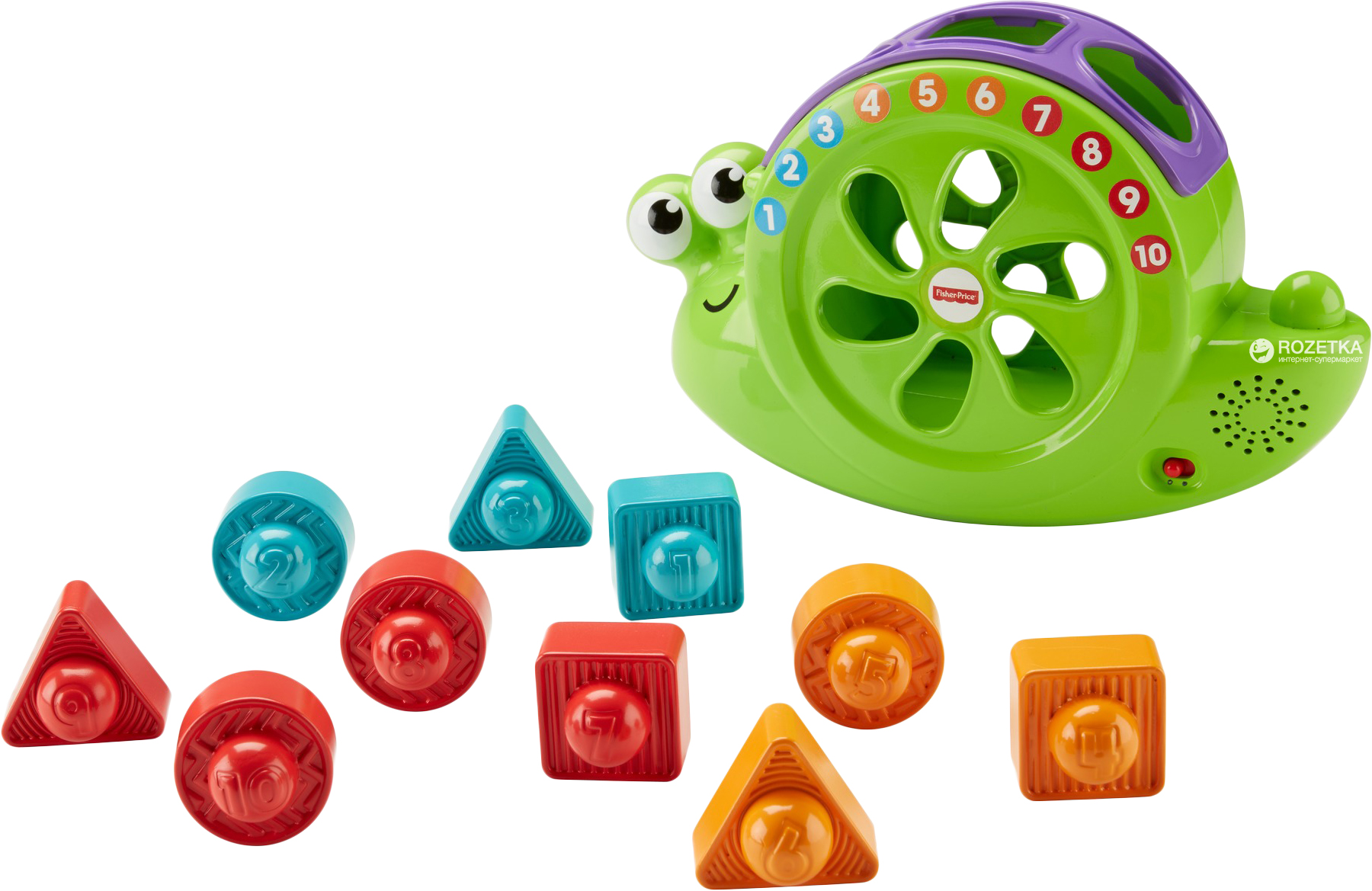 

Музыкальный сортер Fisher-Price Улитка (FRB84) (887961620924)