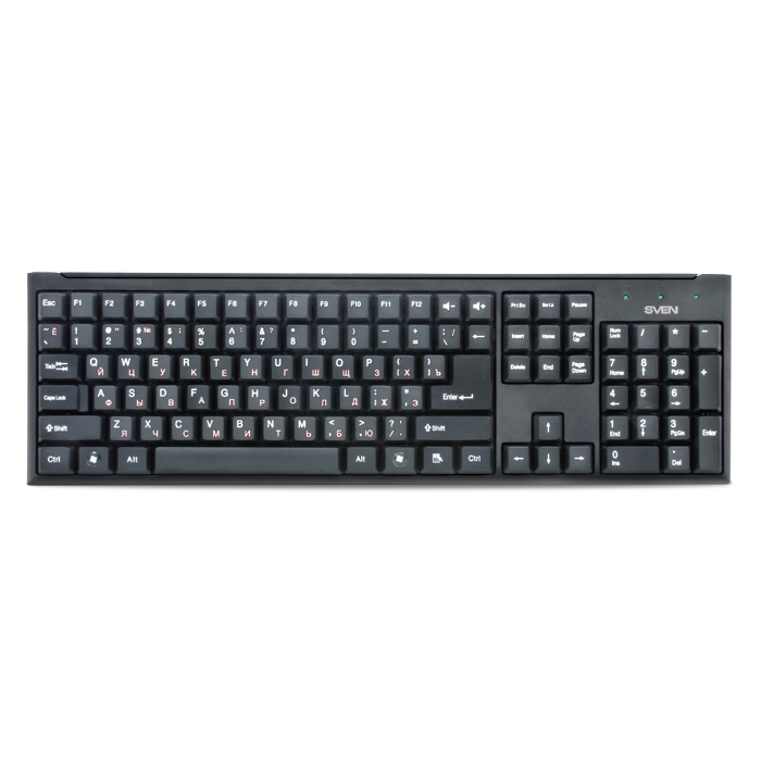 

Клавиатура Sven 303 Standard Black USB