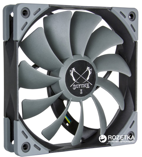 

Кулер Scythe Kaze Flex 120 мм PWM Fan 800rpm (SU1225FD12L-RDP)