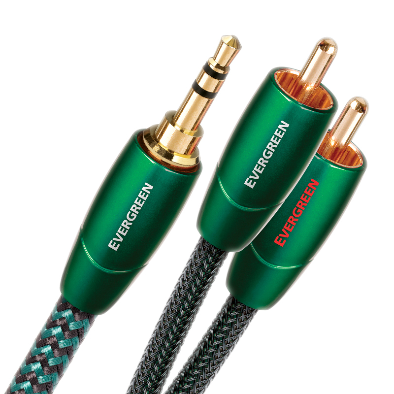 

Межкомпонентный кабель AudioQuest 2.0m EVERGREEN 3.5mm>RCA