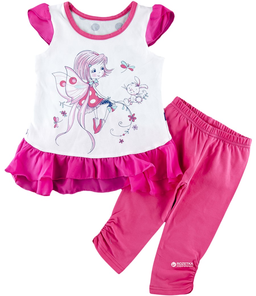 

Костюм (туника + лосины) ЛяЛя 3ТК119Б (2-343) 116 см Малиновый