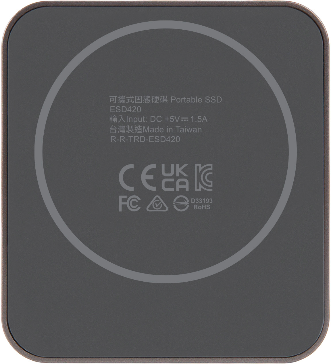фото SSD накопичувач Transcend ESD420 1 TB Iron Grey (TS1TESD420C)