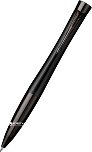 

Ручка шариковая Parker Urban Premium Matt Black BP Трезубец на торце Синяя Черный корпус (21 232M_TR)
