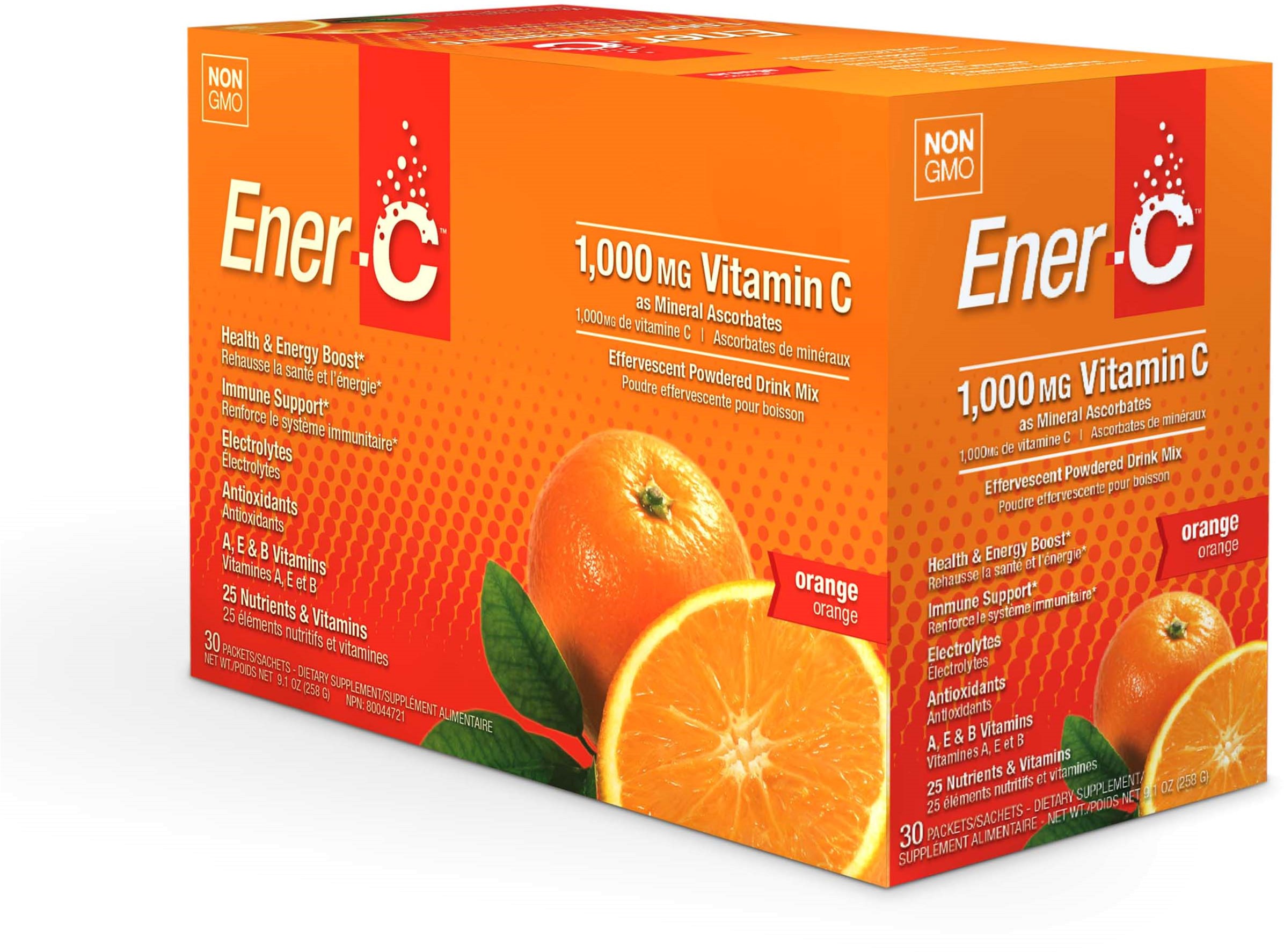 

Витамины Ener-C Vitamin C 1000 мг Апельсин 30 пакетиков (873024001007)