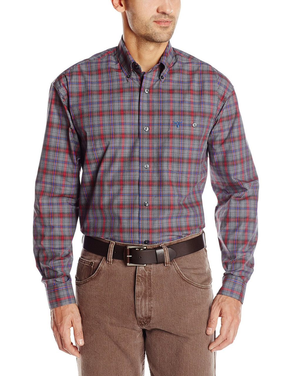 

Рубашка Wrangler 20X, XL, Red/Black/Blue, MJ2604M