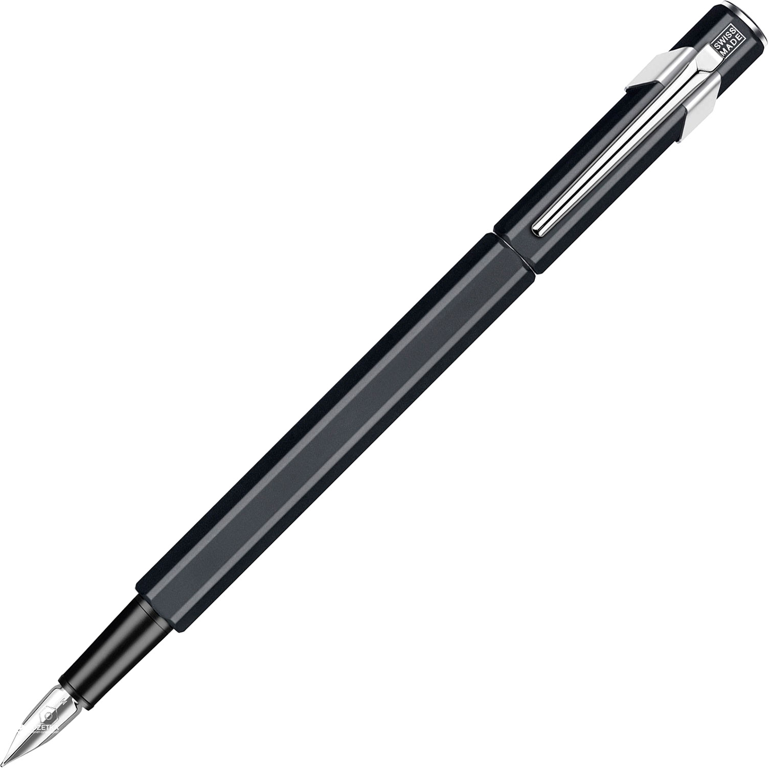 

Ручка чернильная Caran d'Ache 849 Синяя 0.7 мм Чёрный корпус (7630002336345)