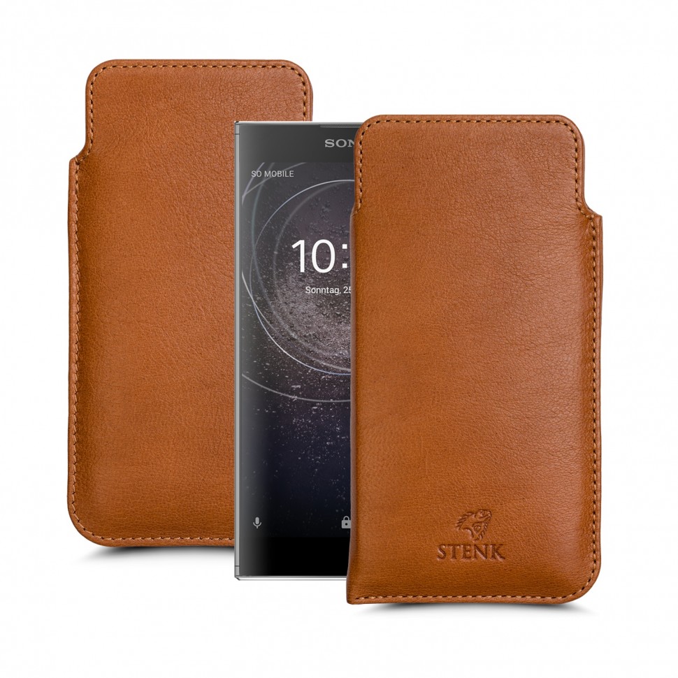 

Футляр Stenk Elegance для Sony Xperia XA2 Camel