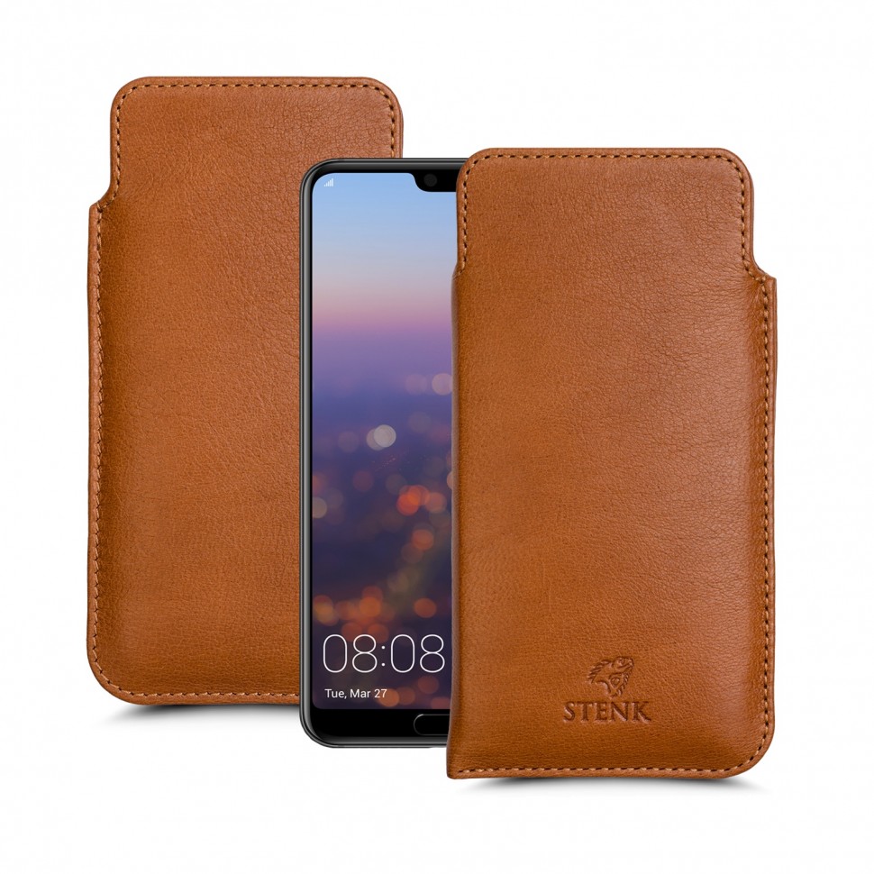 

Футляр Stenk Elegance для Huawei P20 Pro Camel
