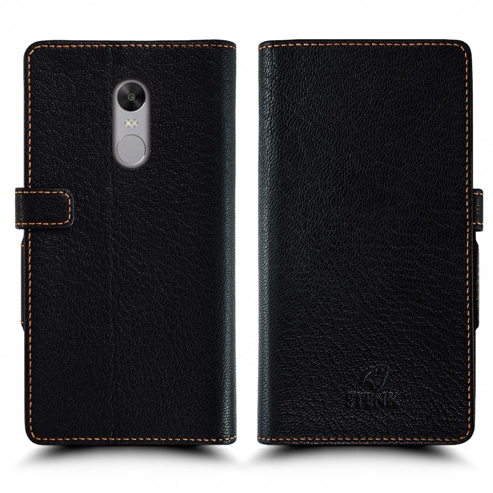 

Чехол книжка Stenk Wallet для Xiaomi Redmi Note 4 Чёрный