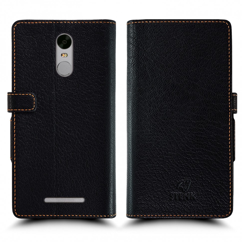 

Чехол книжка Stenk Wallet для Xiaomi Redmi Note 3 Pro чёрный