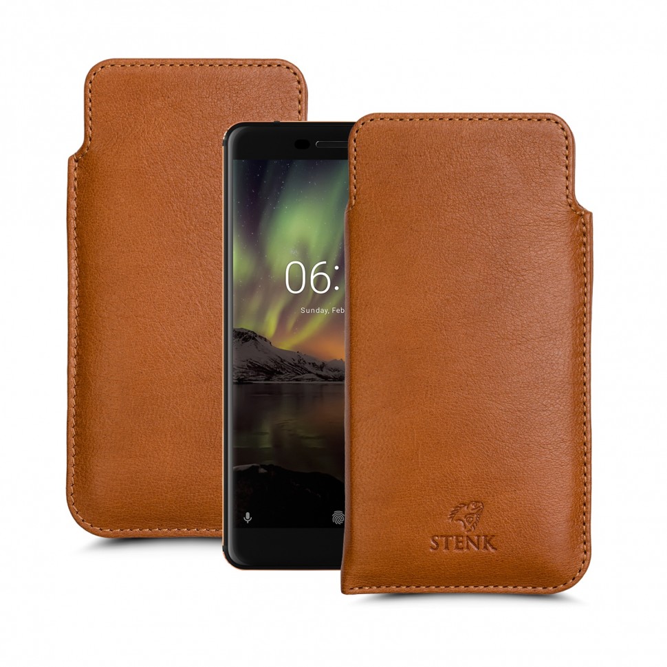 

Футляр Stenk Elegance для Nokia 6.1 Camel