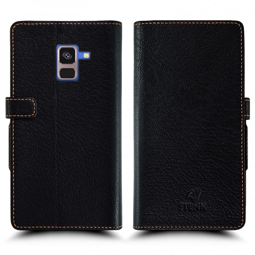 

Чехол книжка Stenk Wallet для Samsung Galaxy A8 Plus (2018) Чёрный