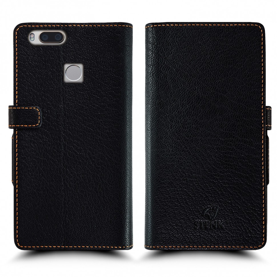 

Чехол книжка Stenk Wallet для Xiaomi Mi A1 Чёрный
