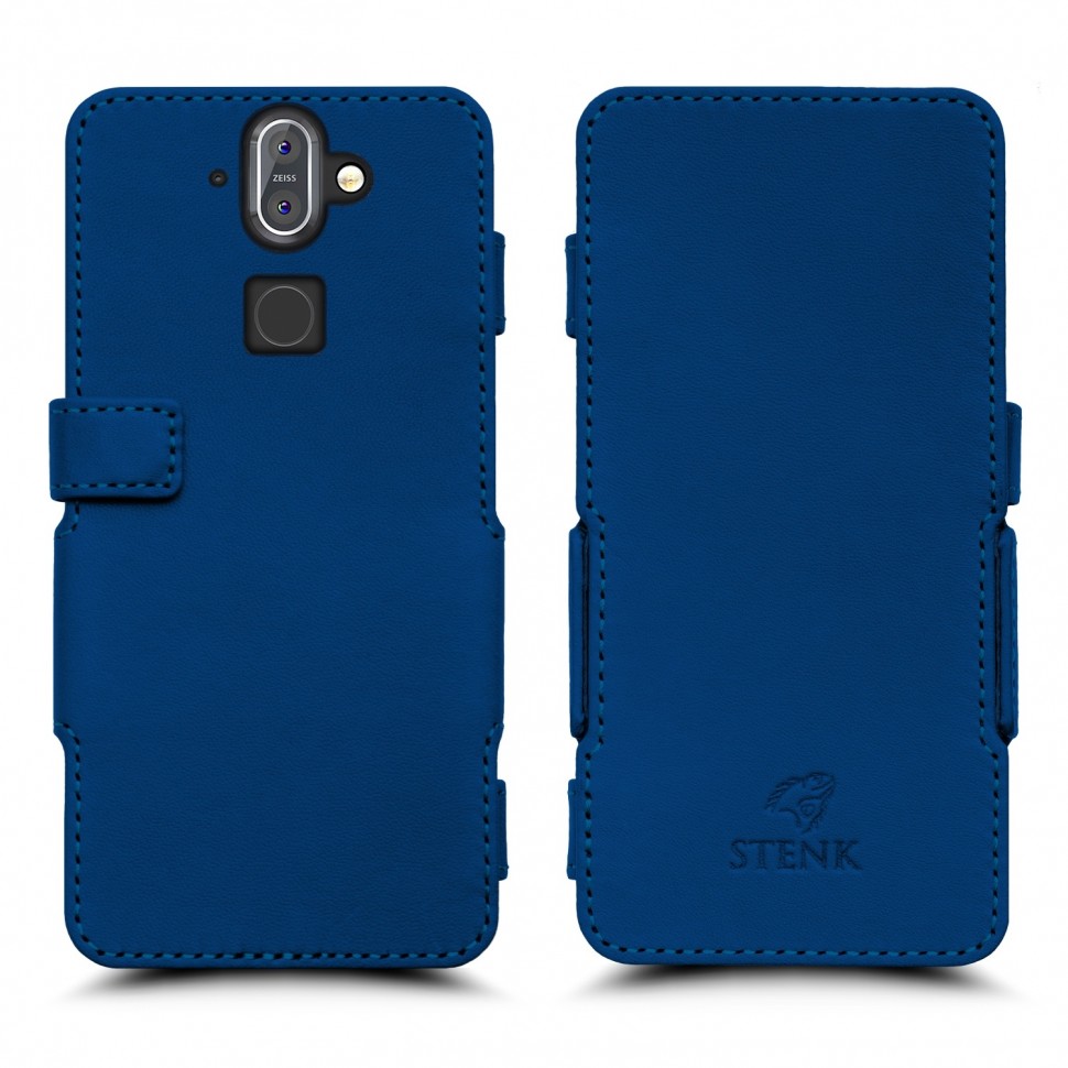 

Чехол книжка Stenk Prime для Nokia 8 Sirocco Синий
