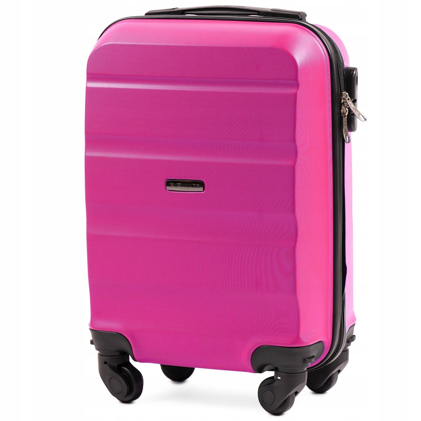 

Мини дорожный пластиковый чемодан WINGS AT01 XS розовый rose red