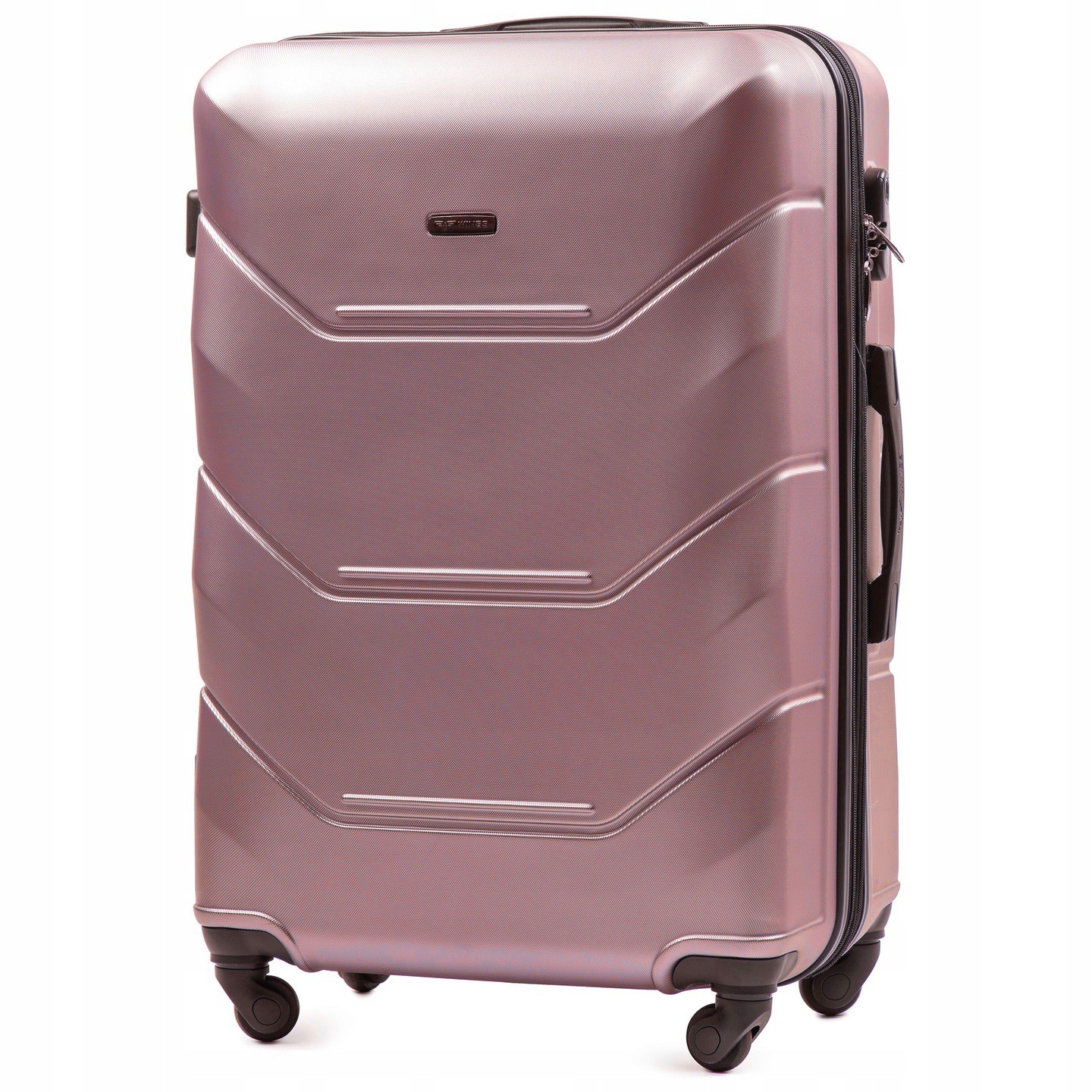 

Большой дорожный чемодан WINGS 147 L розовое золото rose gold