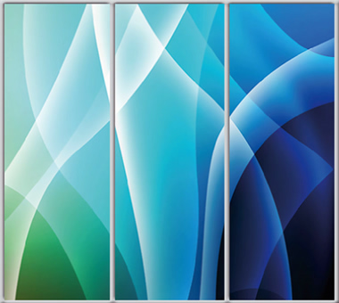 

Шкаф купе Luxe Studio Стандарт-1 Фотопечать Абстракция-48 2100x2300x600 трехдверный