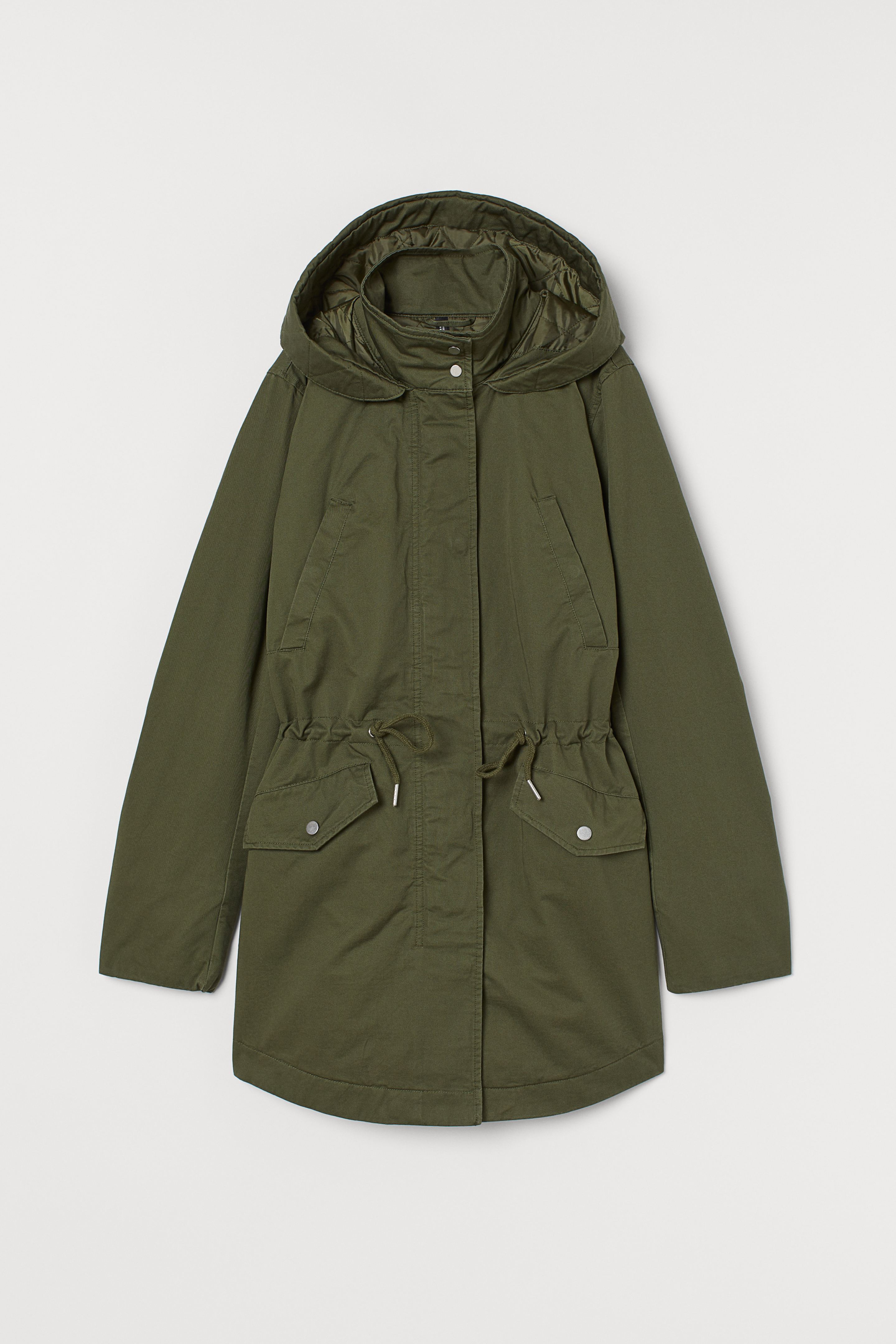 

Парка H&M M зеленый 7425610