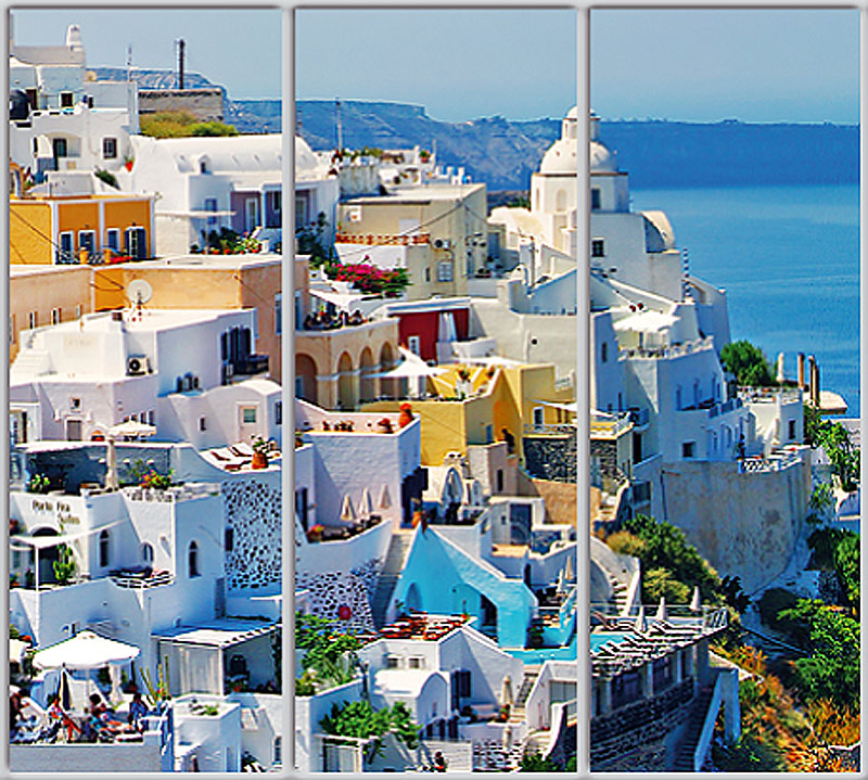 

Шкаф купе Luxe Studio Стандарт-1 Фотопечать Архитектура-110 2100x2200x600 трехдверный