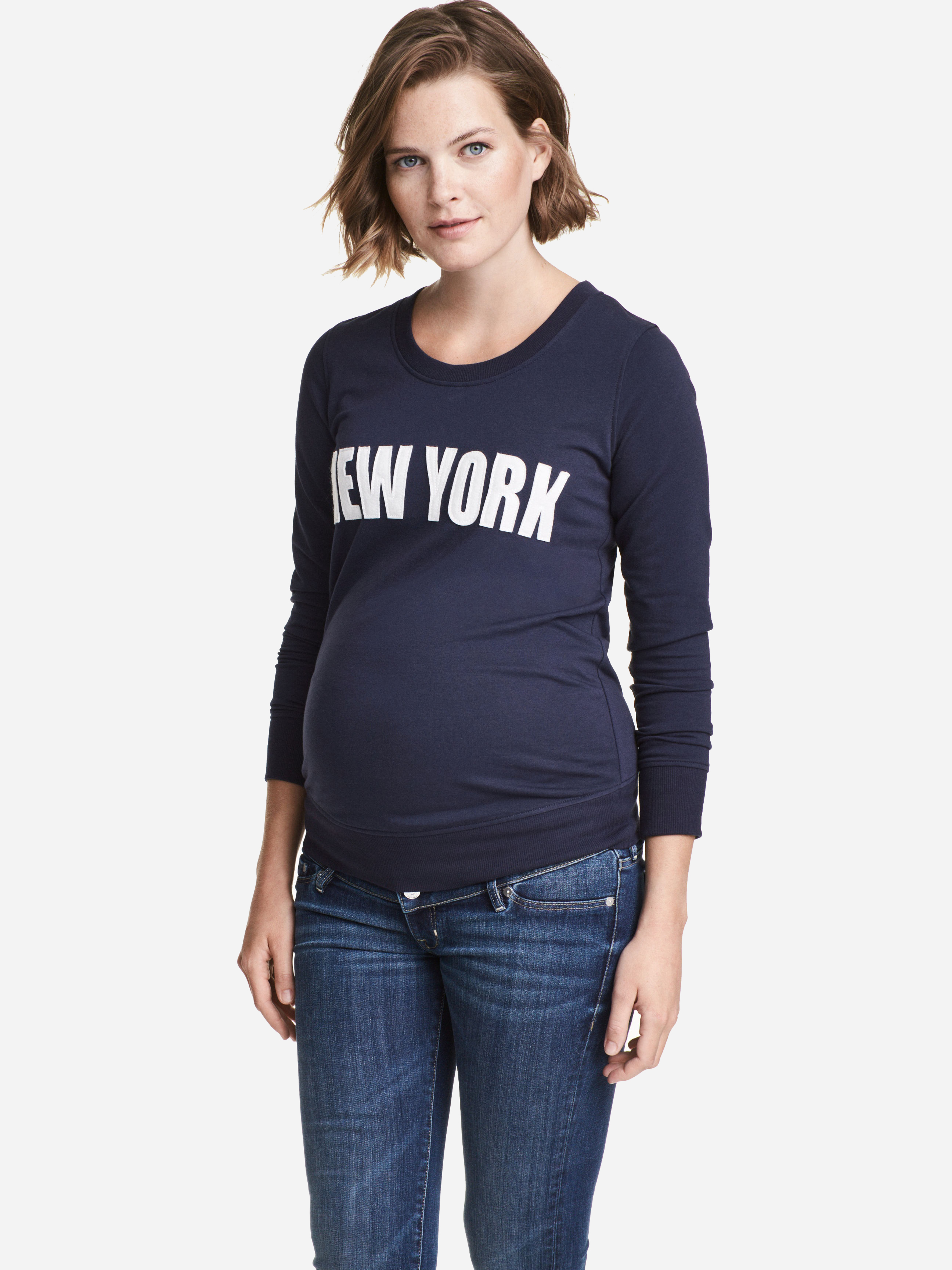 

Свитшот H&M 4276265 XS Темно-синий