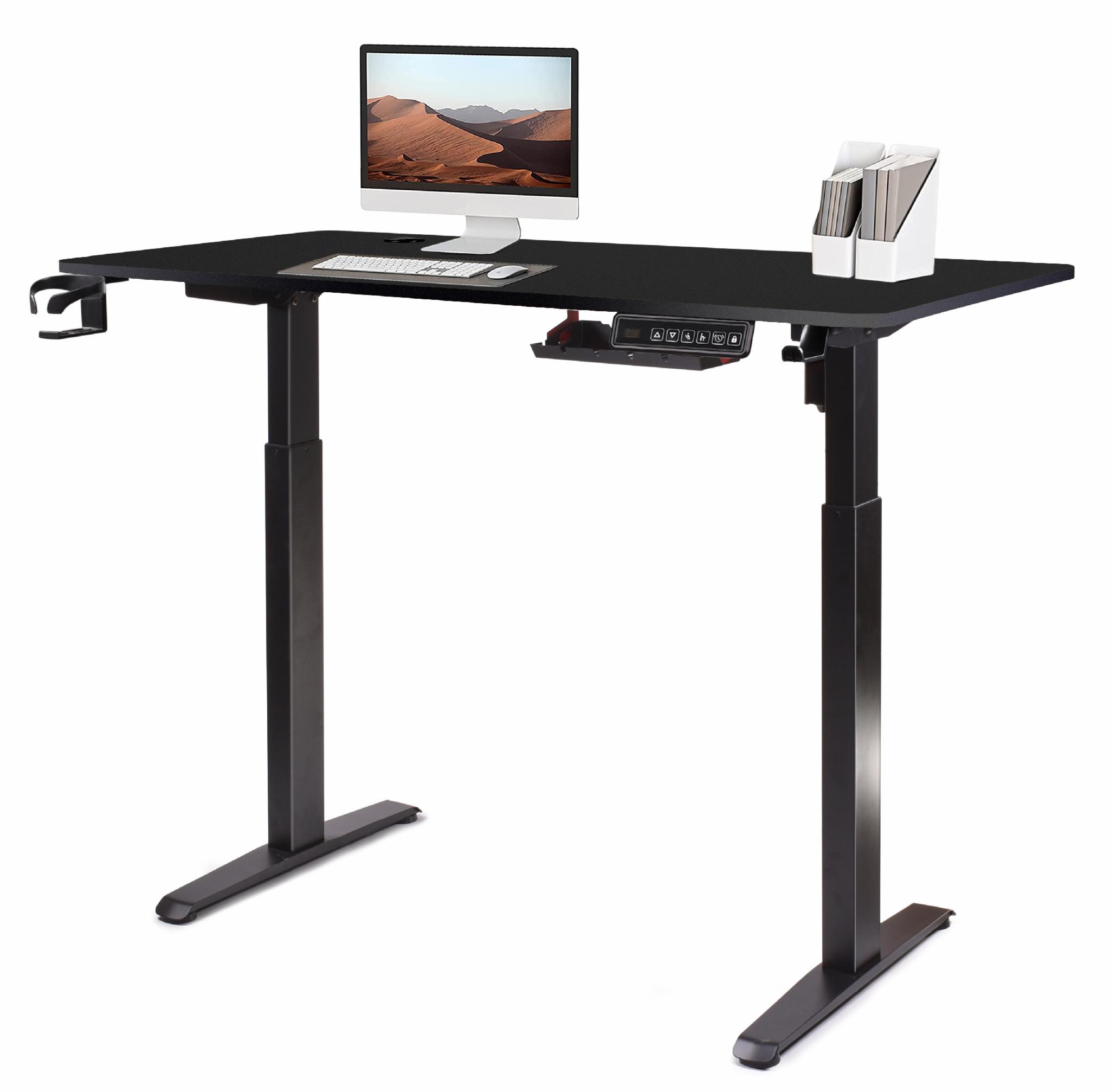 ategisデスク Стіл з електро-регулюванням висоти Flexi Desk Black Matte 27884