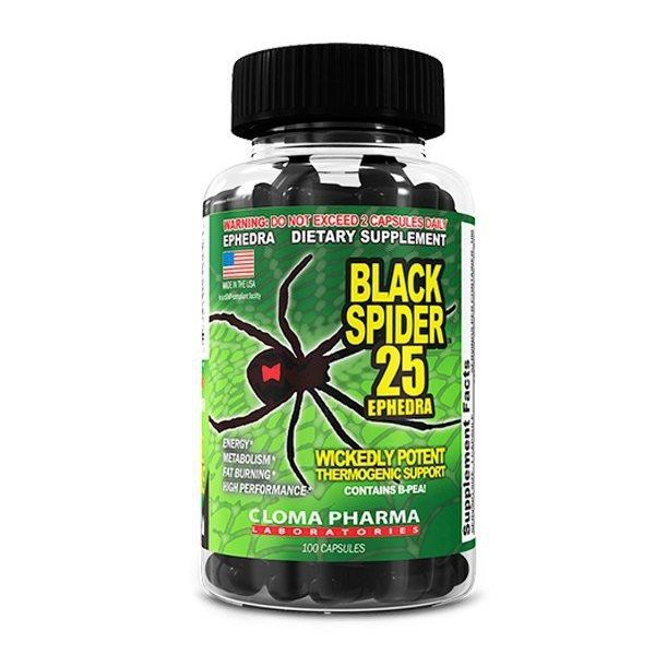 

Жиросжигатель Cloma Pharma Black Spider 100 кaпс