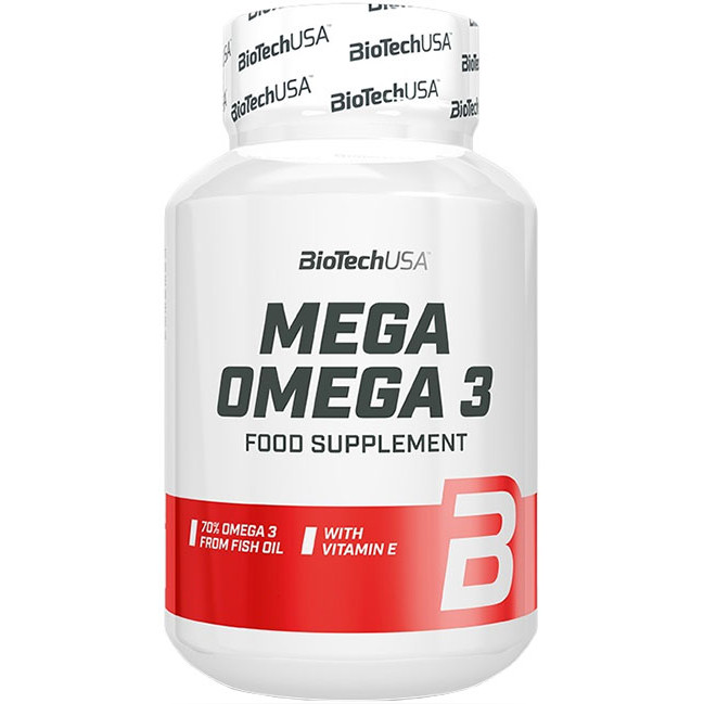 

Жирные кислоты BioTech USA Mega Omega 3 180 капс
