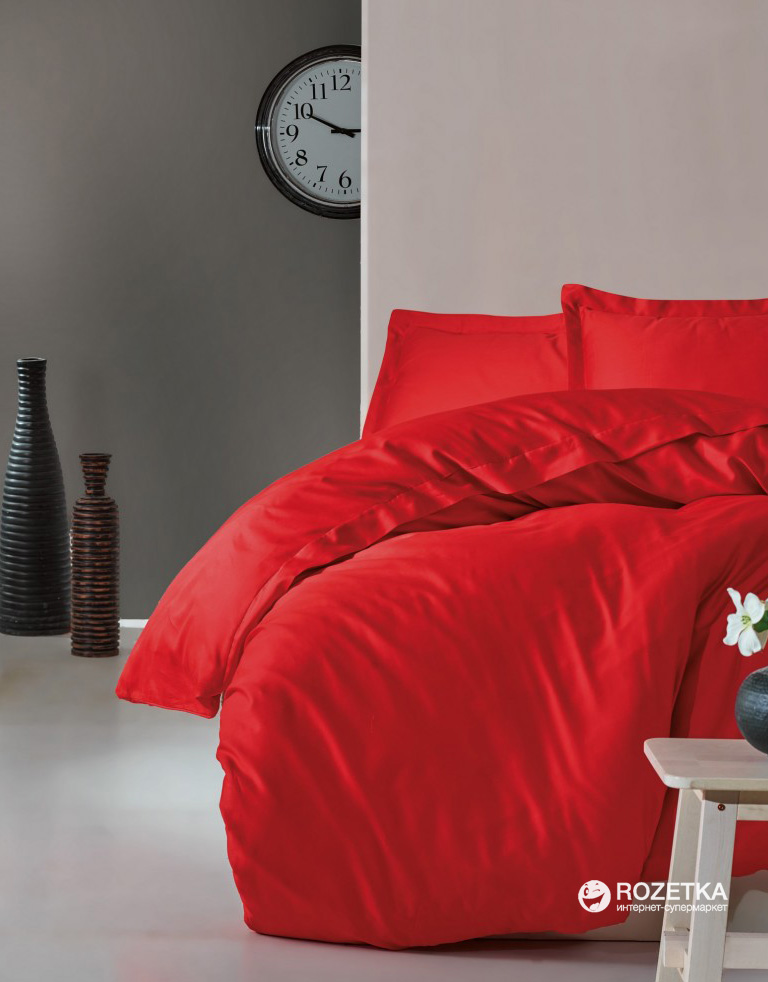 

Комплект постельного белья Cotton Box Сатин Elegant Kirmizi 200x220 см