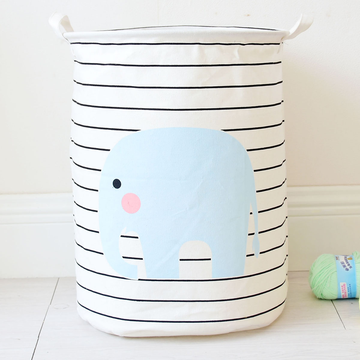 

Корзина для игрушек, белья, хранения Слон Berni Home Белый (44510)