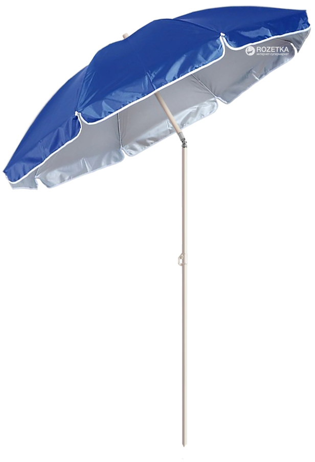 Акція на Пляжный зонт с наклоном 2.0 Umbrella Anti-UV Синий (2000992384025) від Rozetka UA