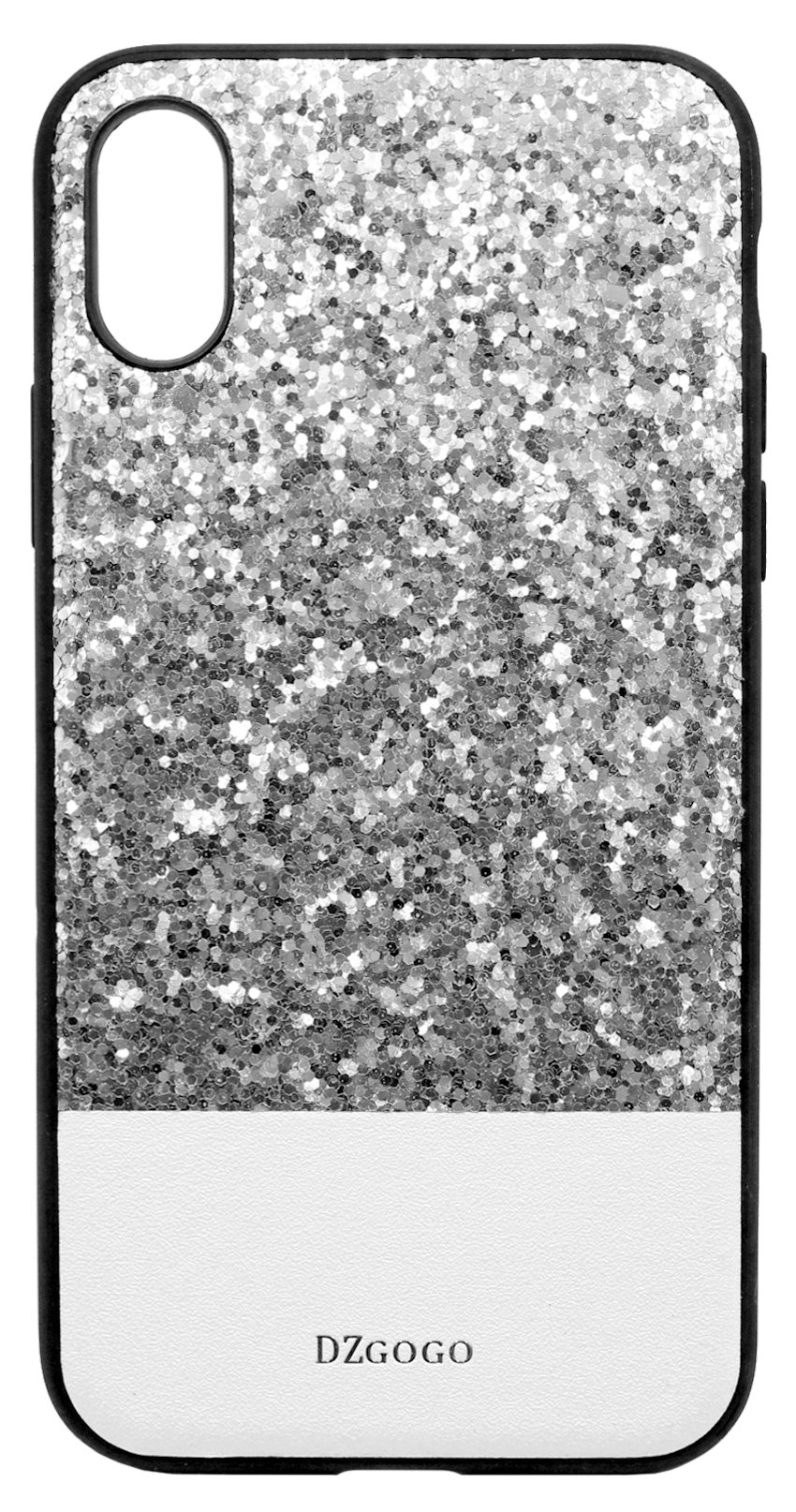 

Чохол-накладка DzGogo Bling Bling Series для iPhone X / XS Silver