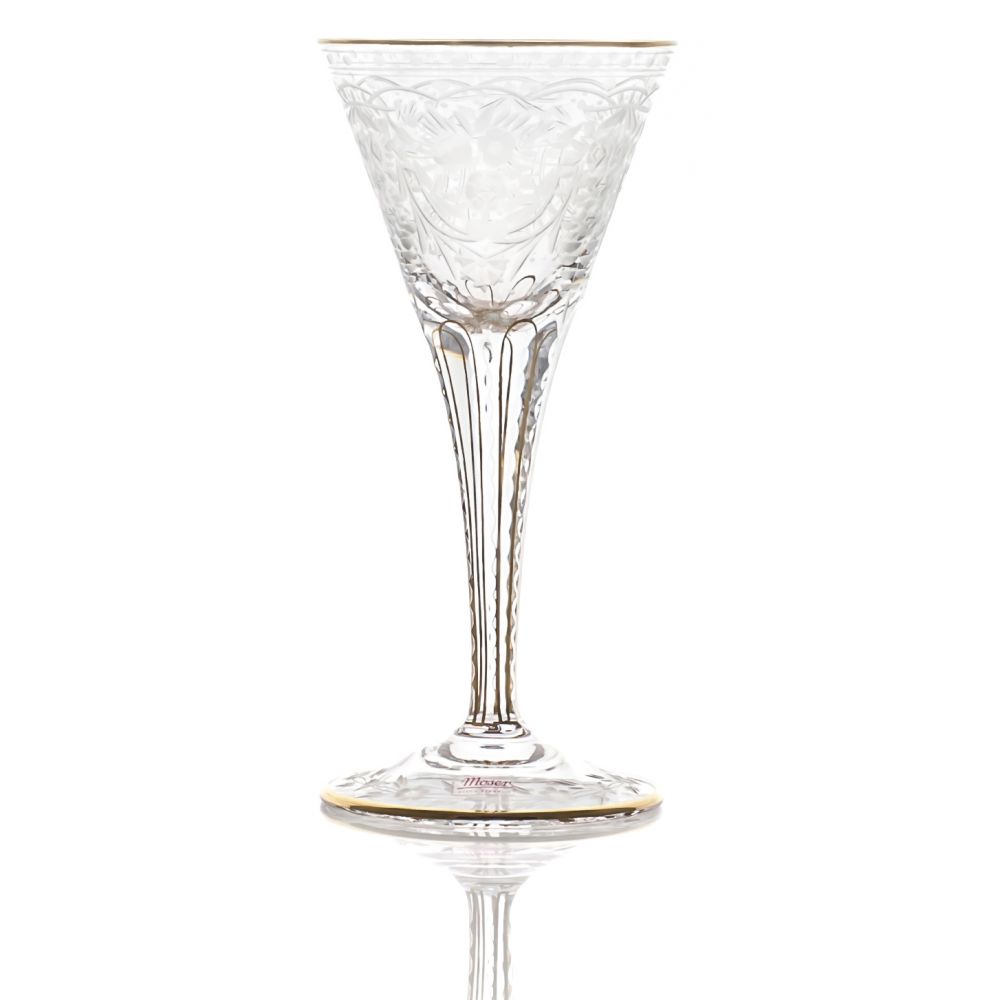 

Бокал для ликера Moser "Maharani" 4405 CUT+PO