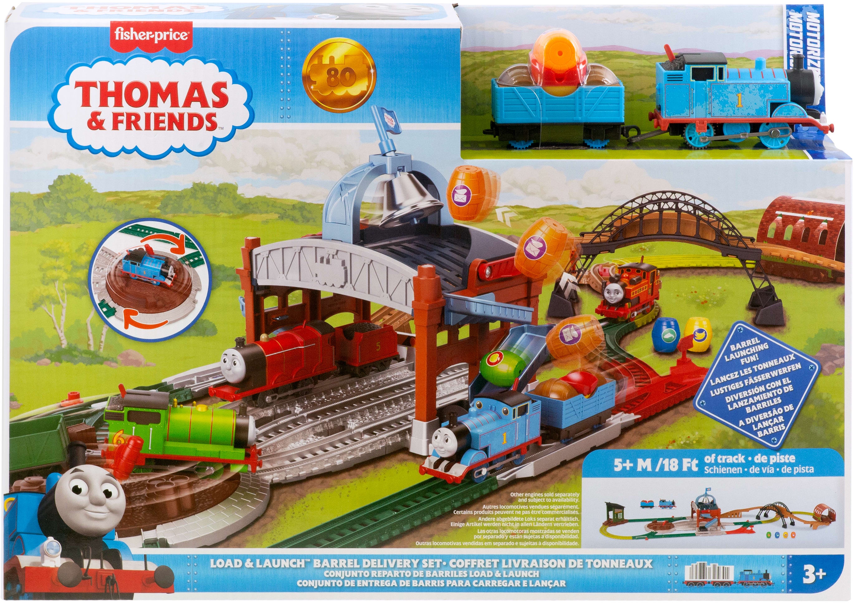 Игровой набор Thomas & Friends Приключения с бочками серии Томас и