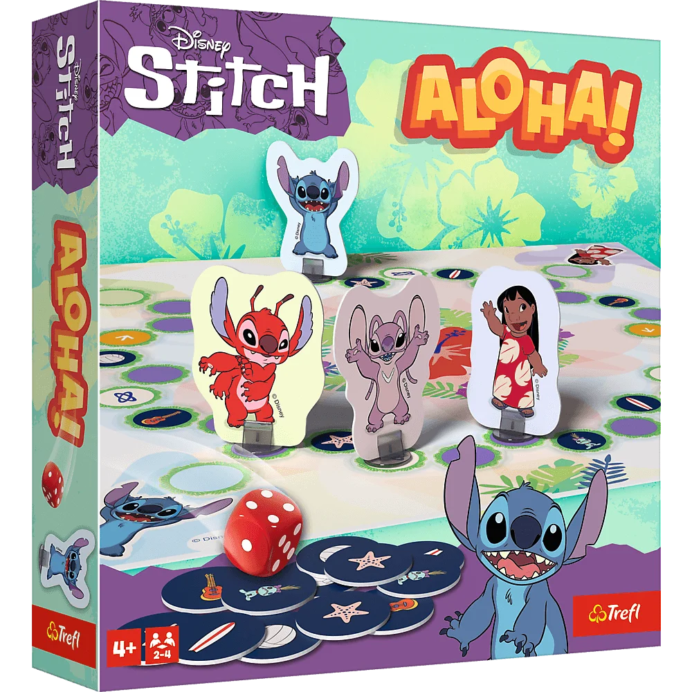 Gra planszowa Trefl rodzinna Lilo i Stitch, Aloha! (5900511026573)