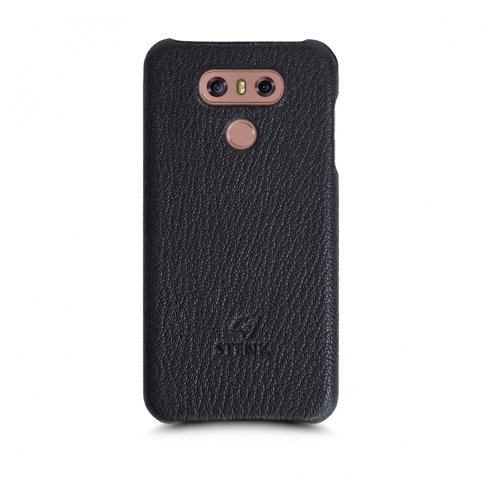 

Кожаная накладка Stenk Cover для LG G6 Черный