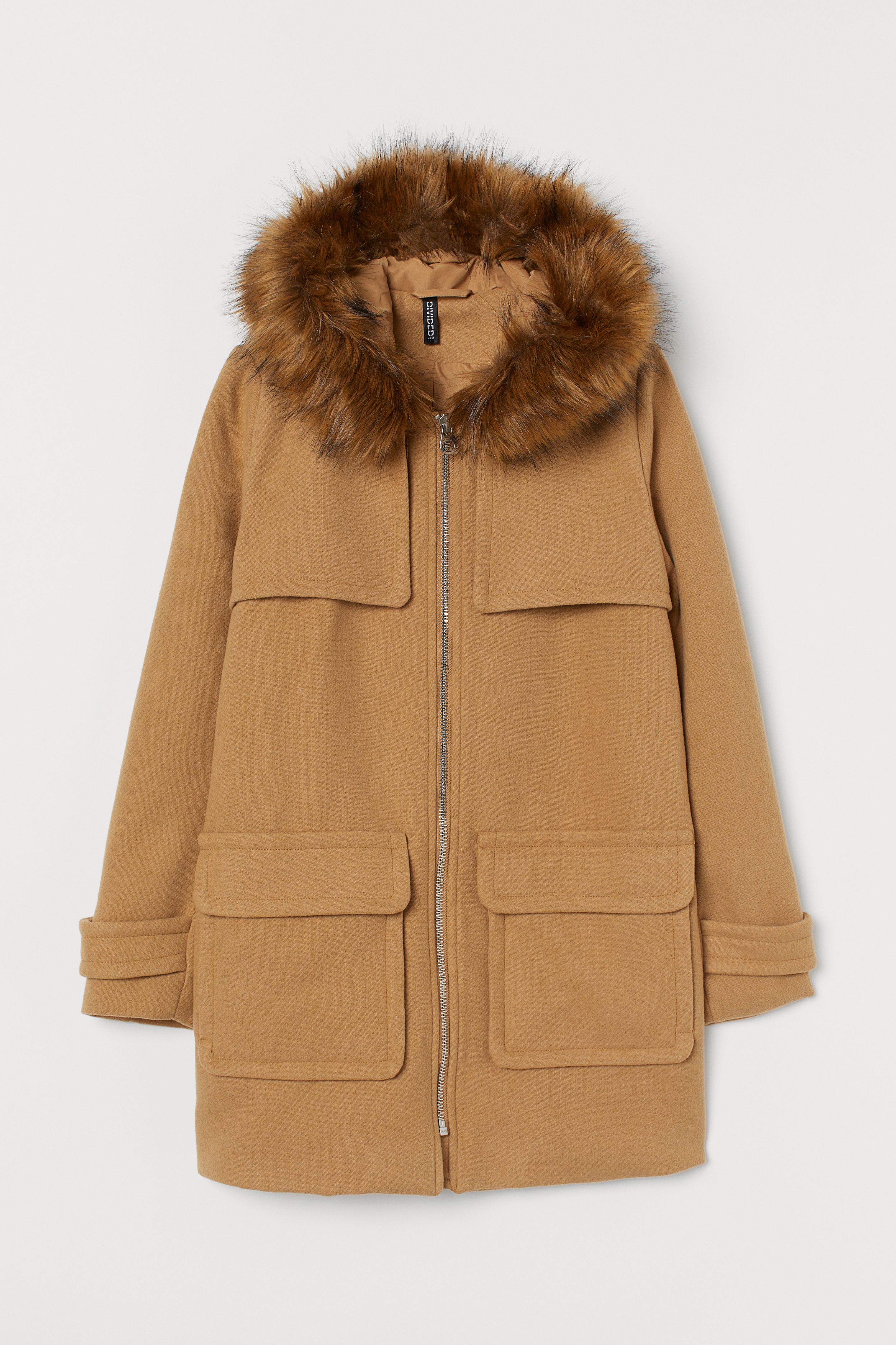 

Полупальто H&M  бежевый 7604580, Полупальто H&M 50 бежевый 7604580