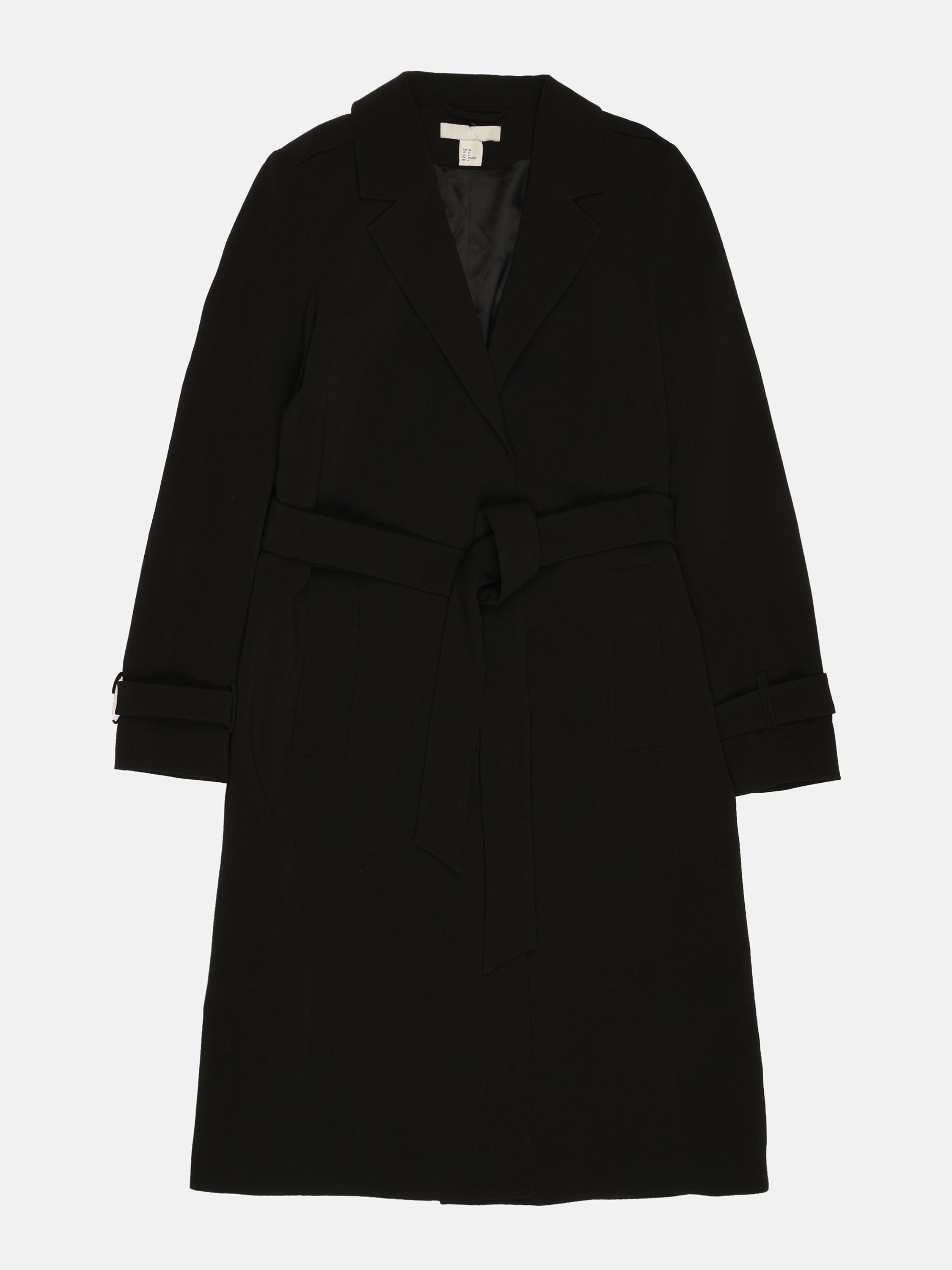 

Пальто H&M 36 черный 5784967