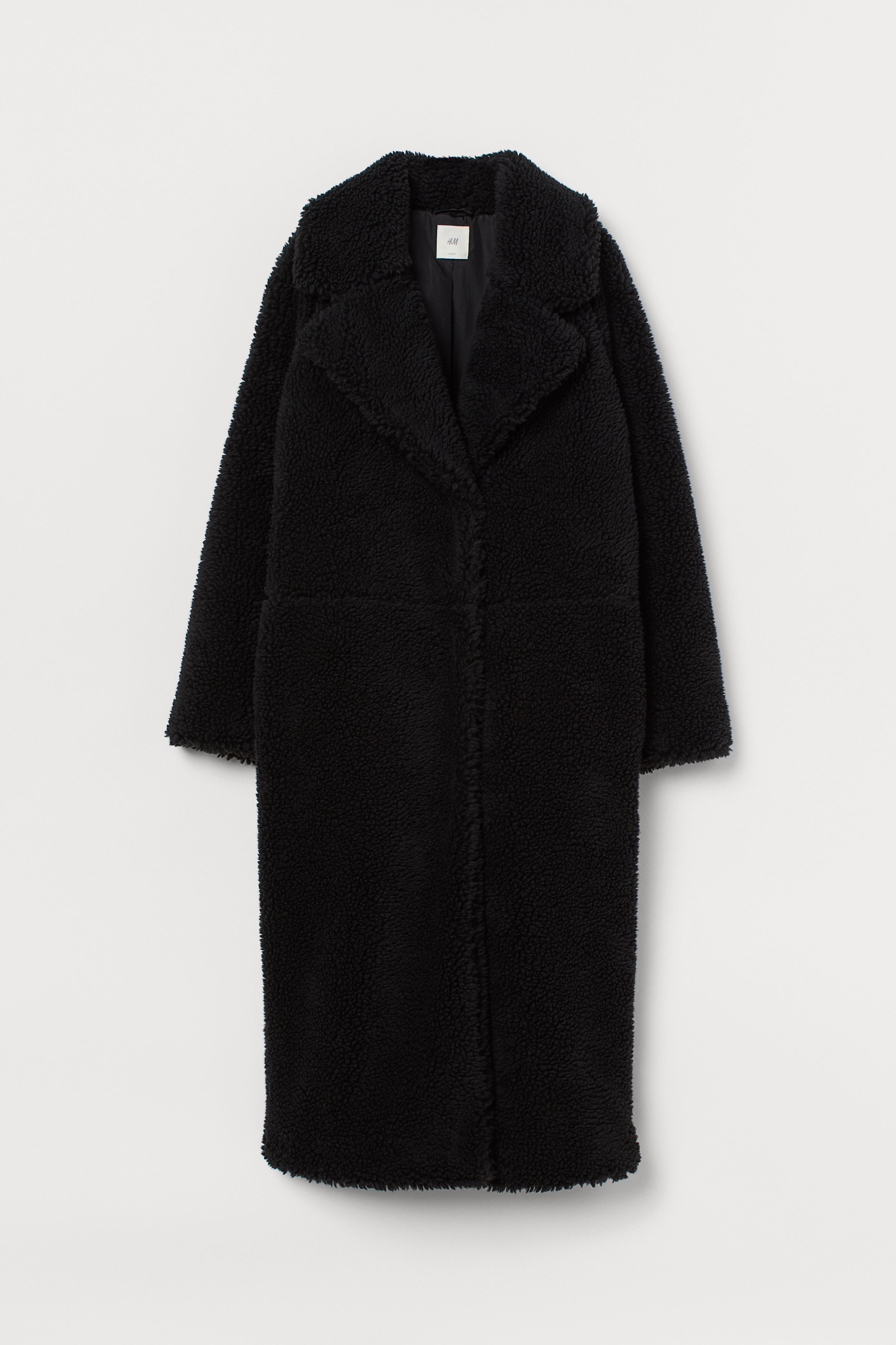 

Пальто H&M XS черный 7728290