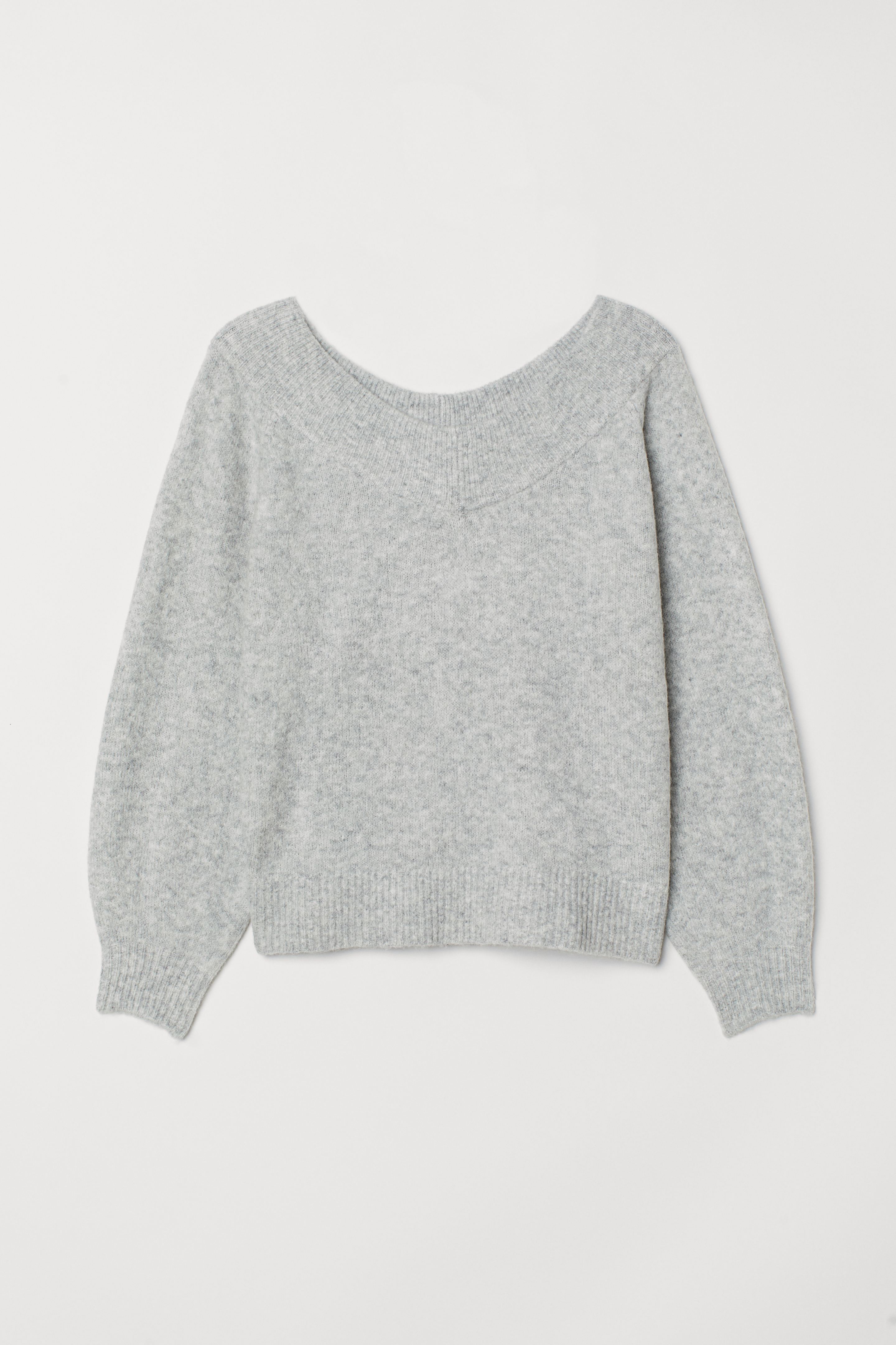 

Джемпер H&M 2XL серый 7258939