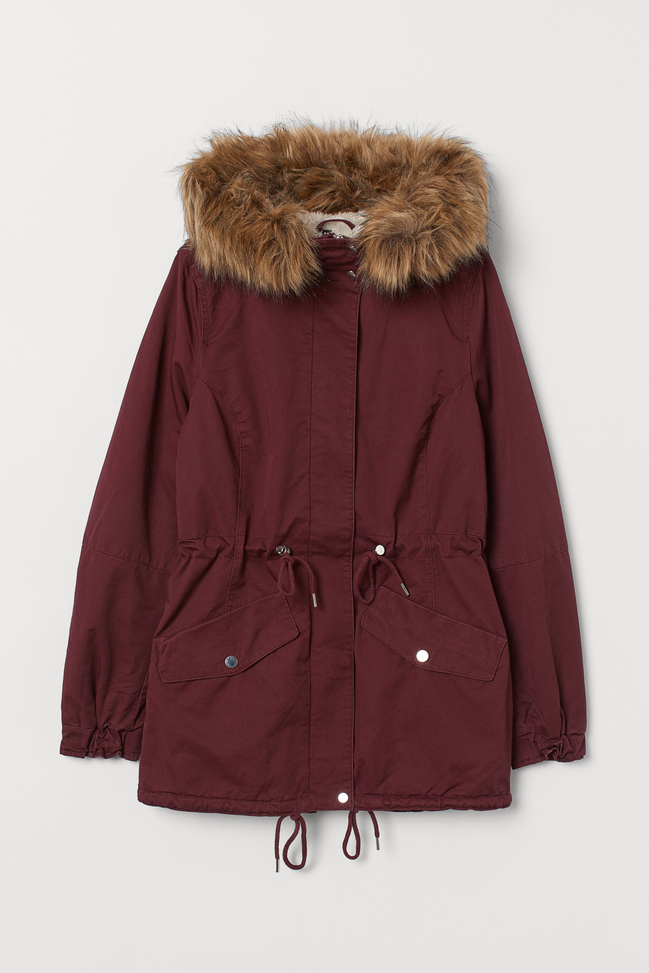 

Парка H&M 44 бордовый 7212660