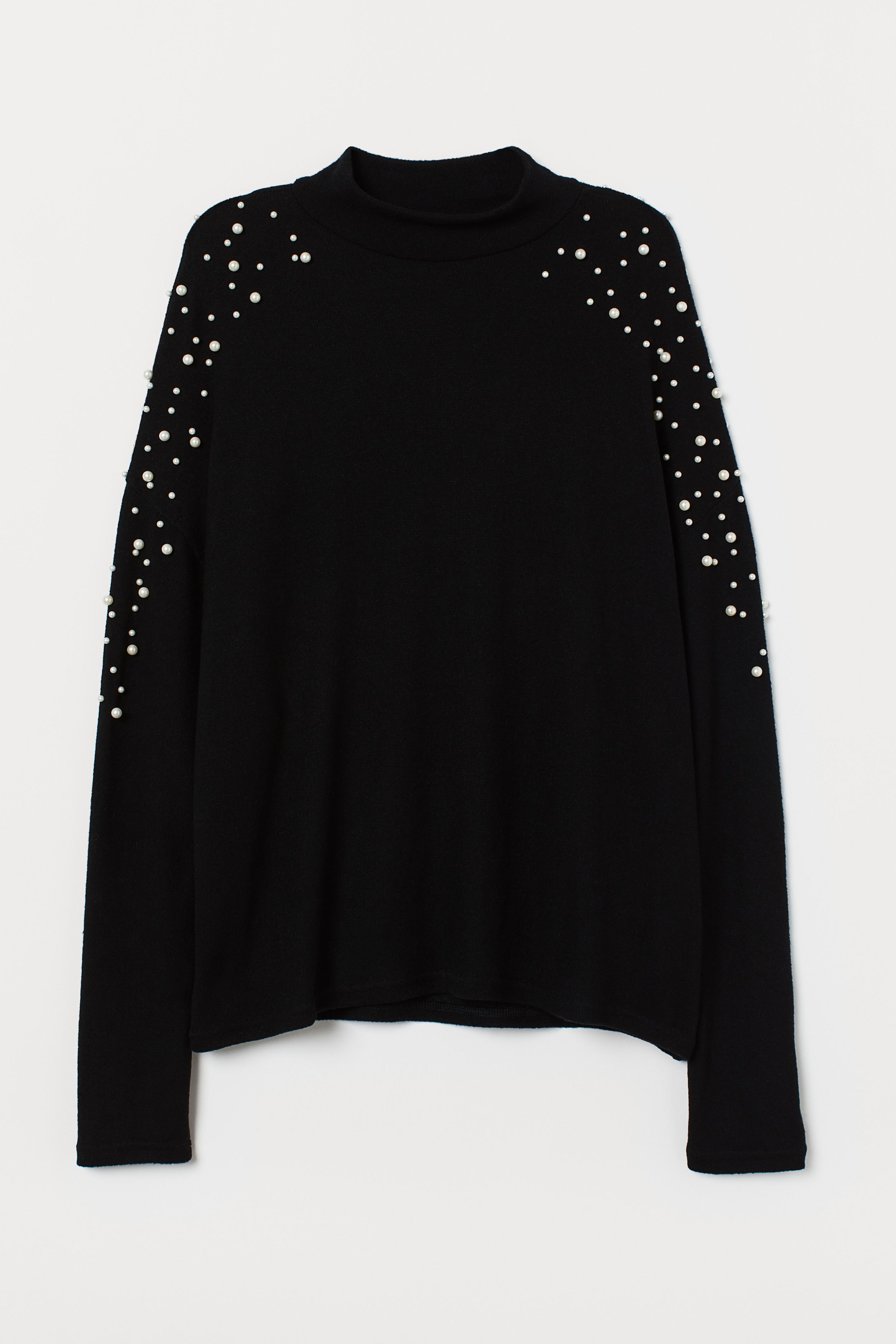 

Джемпер H&M S черный 6110328
