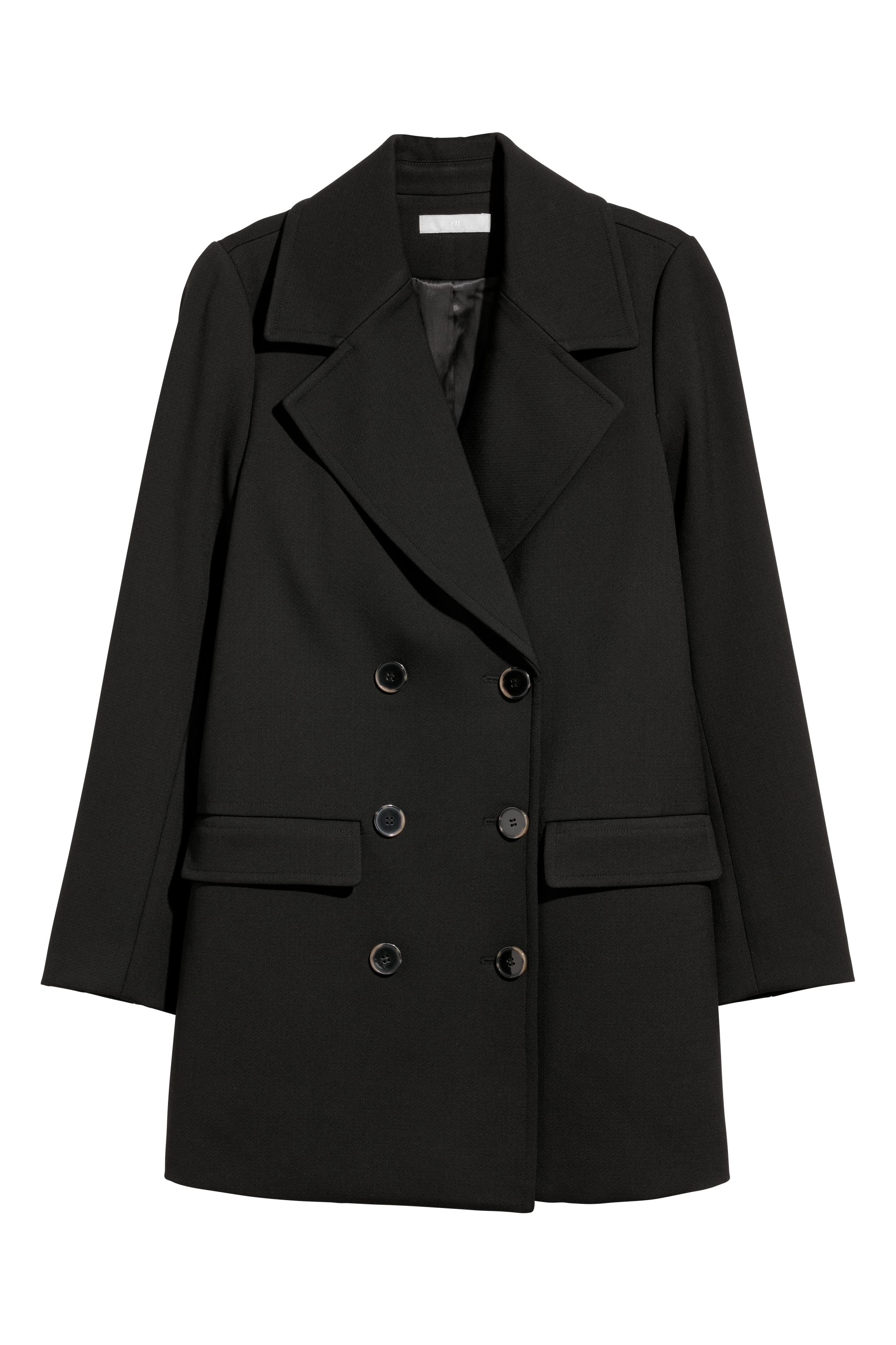 

Пальто H&M  черный 5688587, Пальто H&M 50 черный 5688587