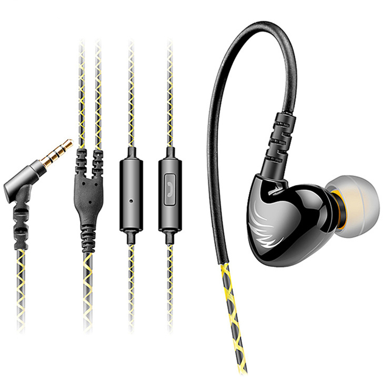 Наушники с микрофоном COSONIC W1 Black купить в интернет-магазине ...