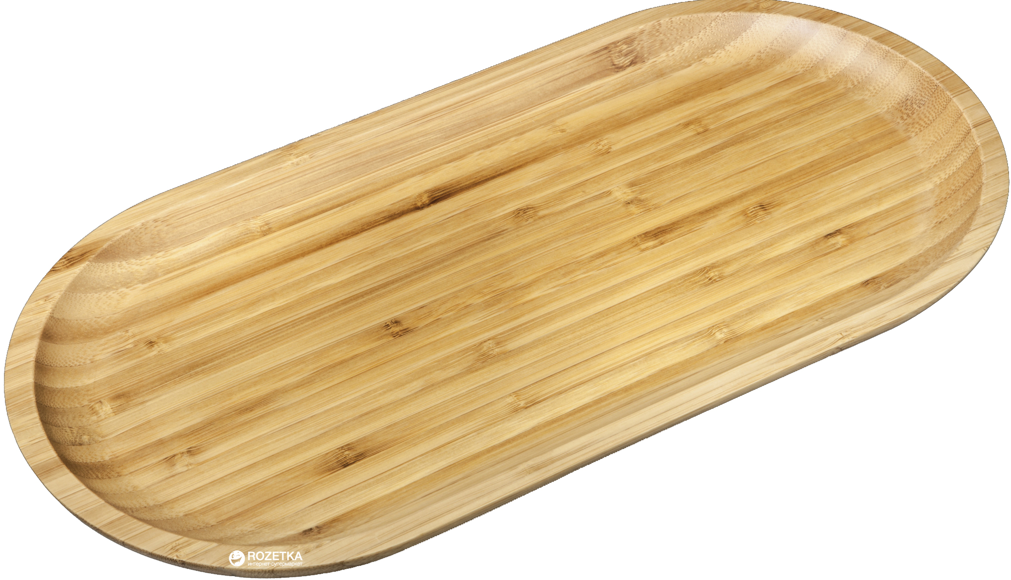 

Доска сервировочная Wilmax Bamboo овальная 35.5х17.5 см (WL-771060)