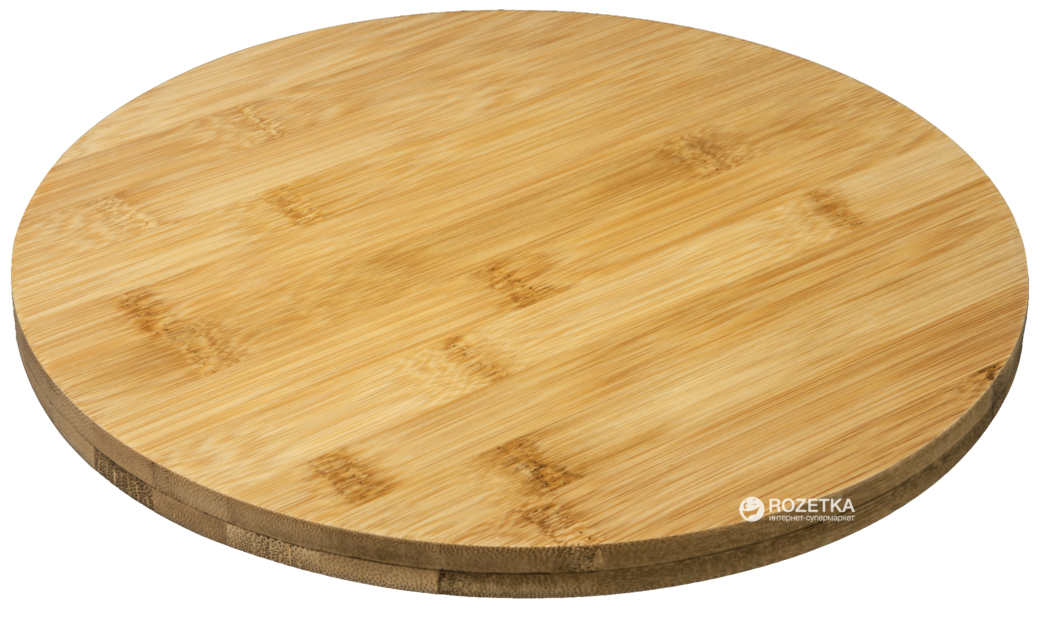 

Доска сервировочная поворотная Wilmax Bamboo круглая 35.5 см (WL-771081)