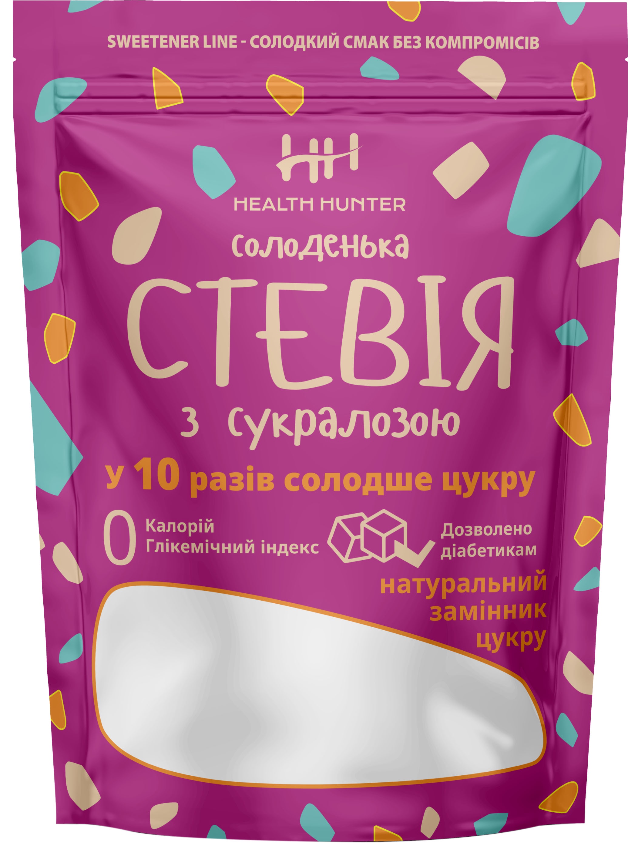 Заменитель сахара Health Hunter Stevia & Sucralose 1:10 340 г