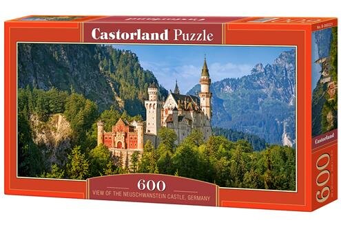 

ПАЗЛЫ CASTORLAND Замок Нойшванштайн, 600 ЭЛ. Размер 68х30 см (060221 )