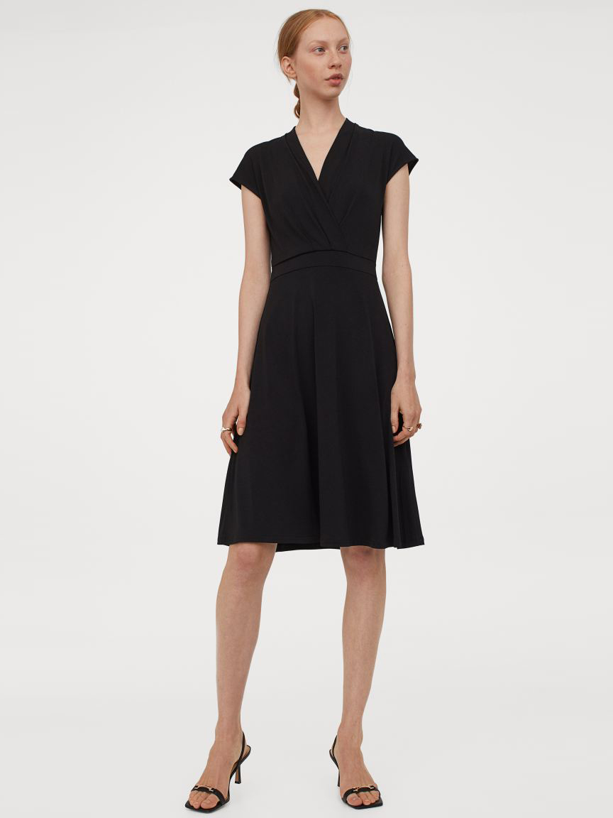 

Платье H& 0859136-1  Черное, Платье H&M 0859136-1 M Черное